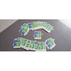 Sticker du Logo club carré